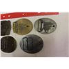 Image 3 : Lot Of Men's Hesston Rodeo Belt Buckles (5)