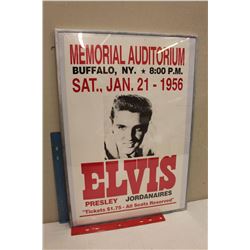 Elvis Concert Framed Poster (23"x16")