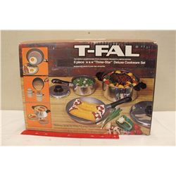 T-FAL 6 Piece Cookeware Set (NIB)