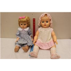 1961 Dee An Cee Toddler(1)&Baby(1) Dolls
