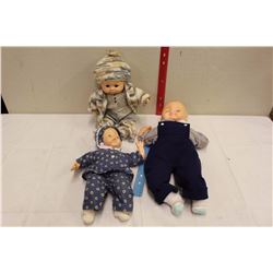1961 Dee An Cee Dream Baby Dolls (2)&A 1978 Reliable Baby Brenda Doll