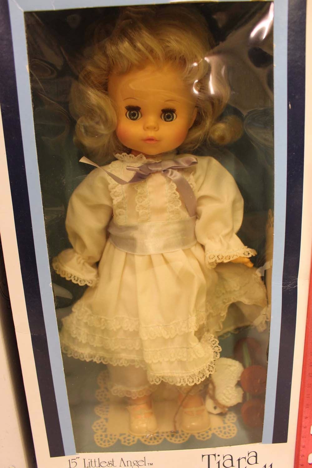 NIB Playmates Tiara Dolls (2)(1981 Little Angel&1989 Miss Elizabeth)