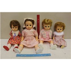 Vintage Dee An Cee Dolls(4)(1958, 1959, 1960(2))