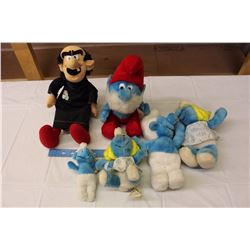 Vintage Stuffed Peyo Wallace&Berries Smurfs