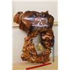 Image 1 : Hand Crafted Wall Clock (Working)