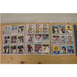 Lot of 1970's O-Pee-Chee Hockey Cards
