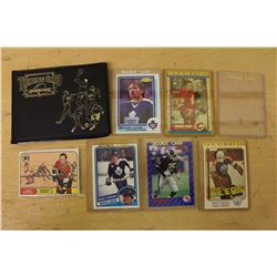 1960(1)&1980's Hockey Cards (5)w/Trading Card Collectors Album