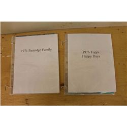 1971 Partridge Family Cards& 1976 Topps Happy Days Cards