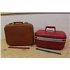 Image 2 : Small Vintage Travel Suitcases (2)