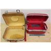 Image 4 : Small Vintage Travel Suitcases (2)
