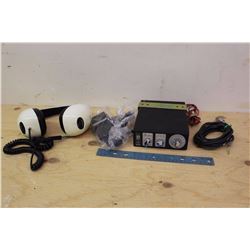 1970's Headphones W/ CB Radio