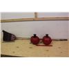 Image 1 : CNR Broom W/ Pair Train Track Lamps
