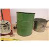 Image 2 : Lot Of Vintage Kitchen Related (Flour Sifter, Food Chopper, Electric Mixer For Jar, Corn Note Pad)