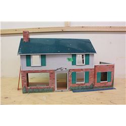Vintage Tin Dollhouse
