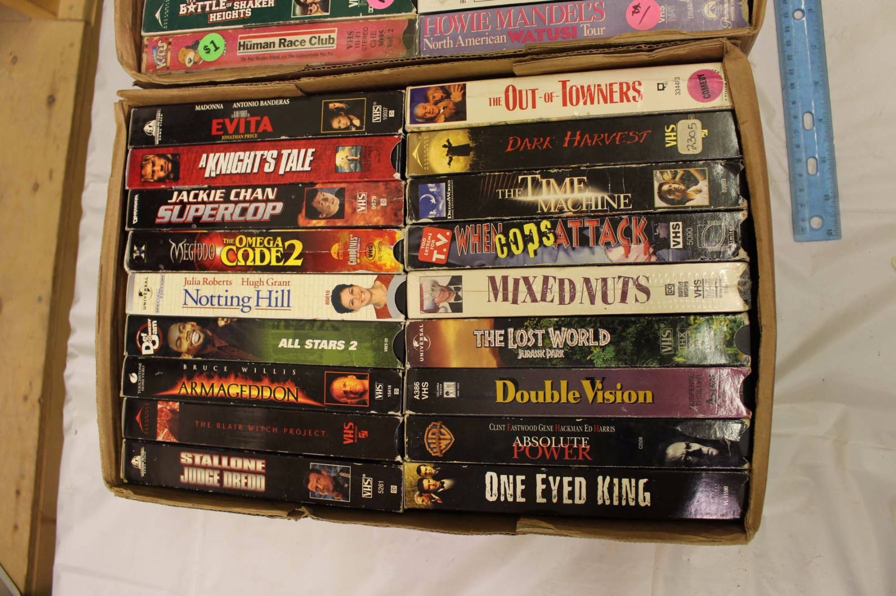 Printable Vhs Boxes