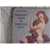 Image 3 : Route 66 Pin Up Sign (12"x16")