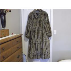 Faux Fur Coat (Size XL)