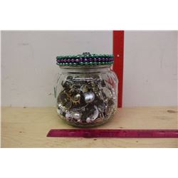 Jar Of Jewellery (For Crafts or Play)