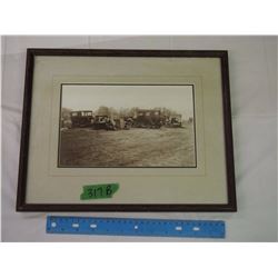 Framed Vintage Farm Photo