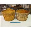 Image 1 : Pair Of Apple Baskets