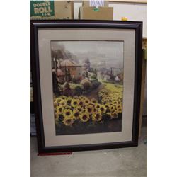 Large Framed Art Piece (37"x44")
