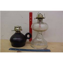 Vintage Oil Lamps (2)