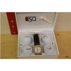 Esquire Watch Co. ESQ Watch w/Golf Balls(4)(NIB)