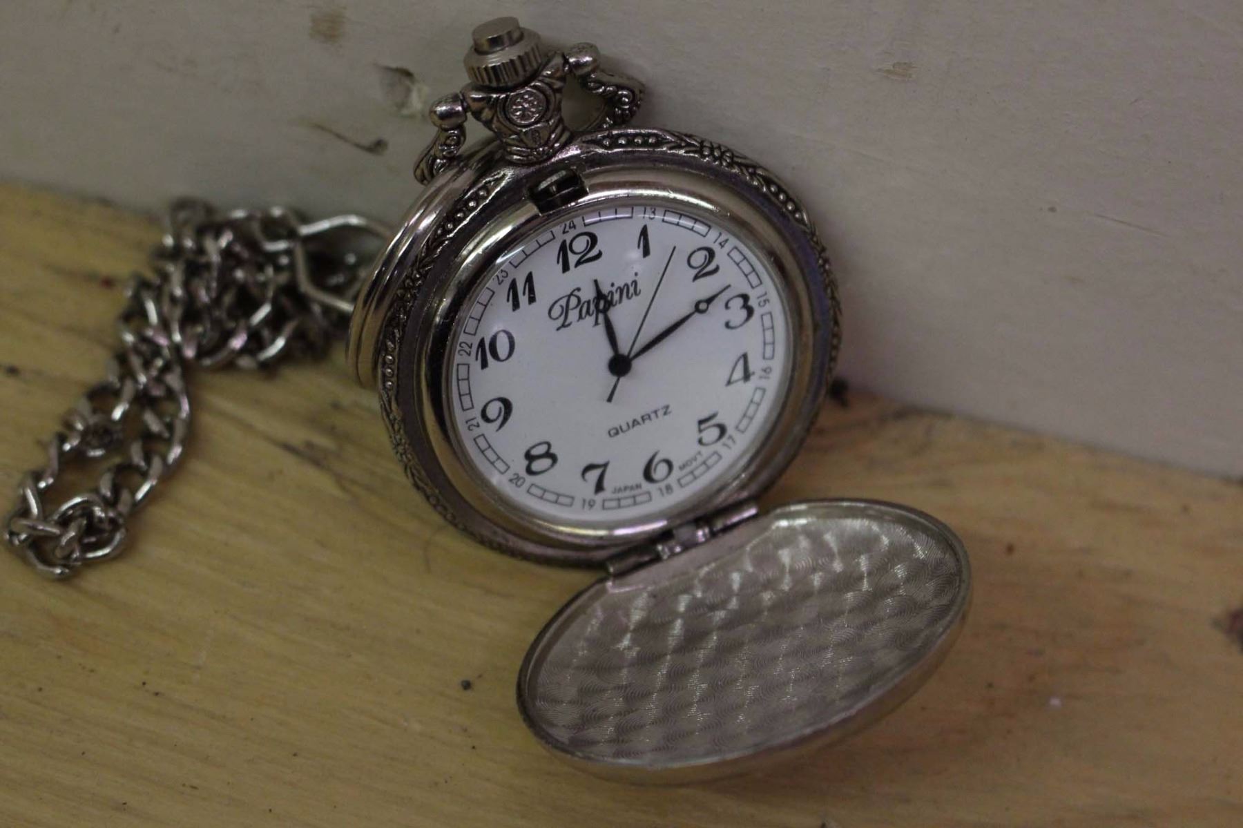 Papini Quartz Pocket Watch (Working)