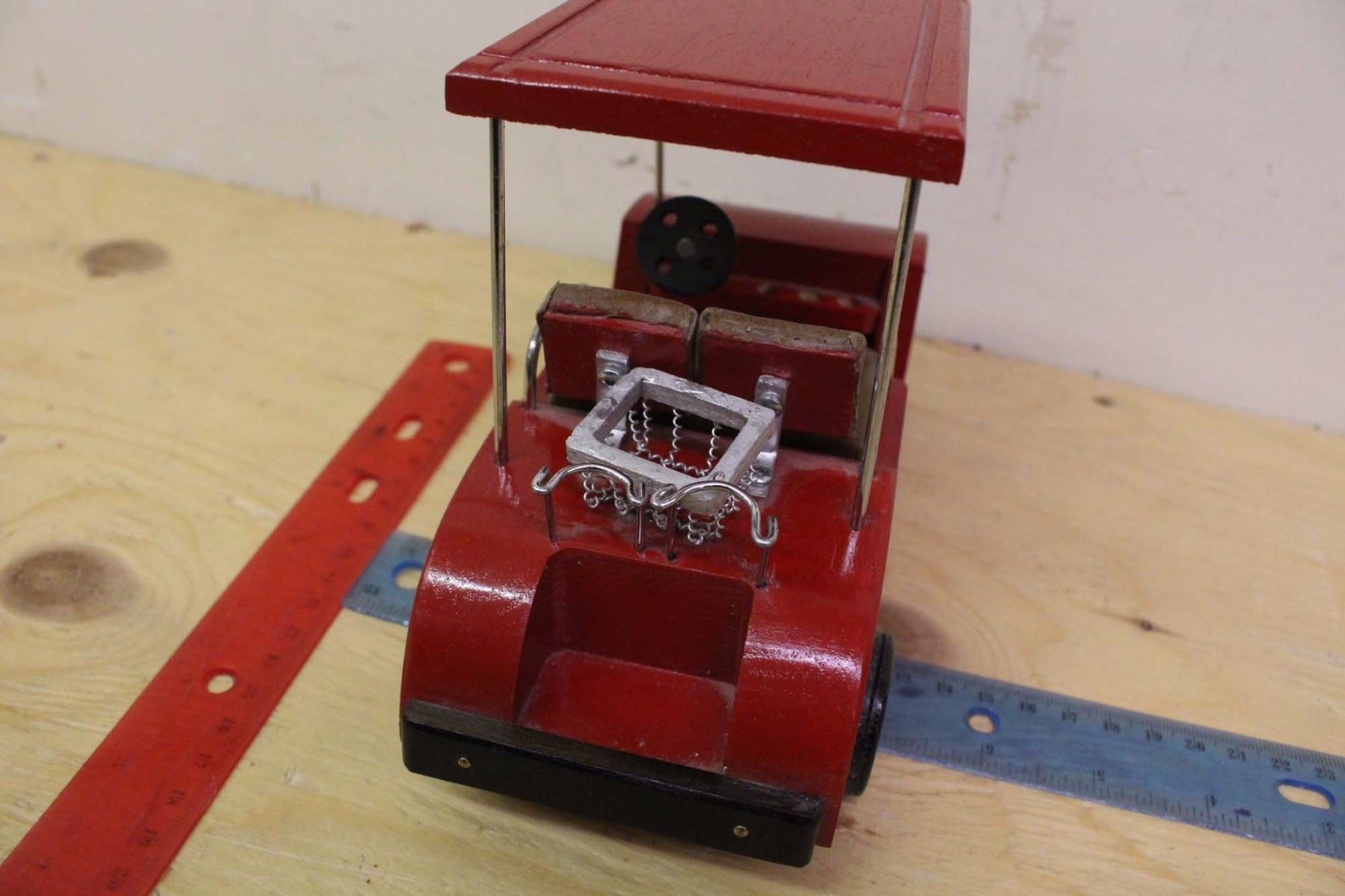 Wooden Toy Golf Cart