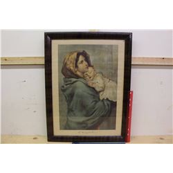 The Wonderful Heroine' Framed Print (25"x18.5")