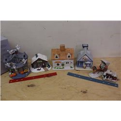 Party Lite Decorations(3)&Other Christmas Related Decorations