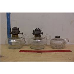 Vintage Oil Lamps (3)