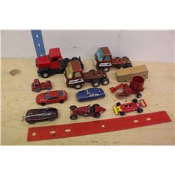 Lot of Toy Cars, Tractors& Trucks