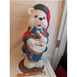 Drummer Boy Outdoor Decoration (Hard Plastic)(Working)