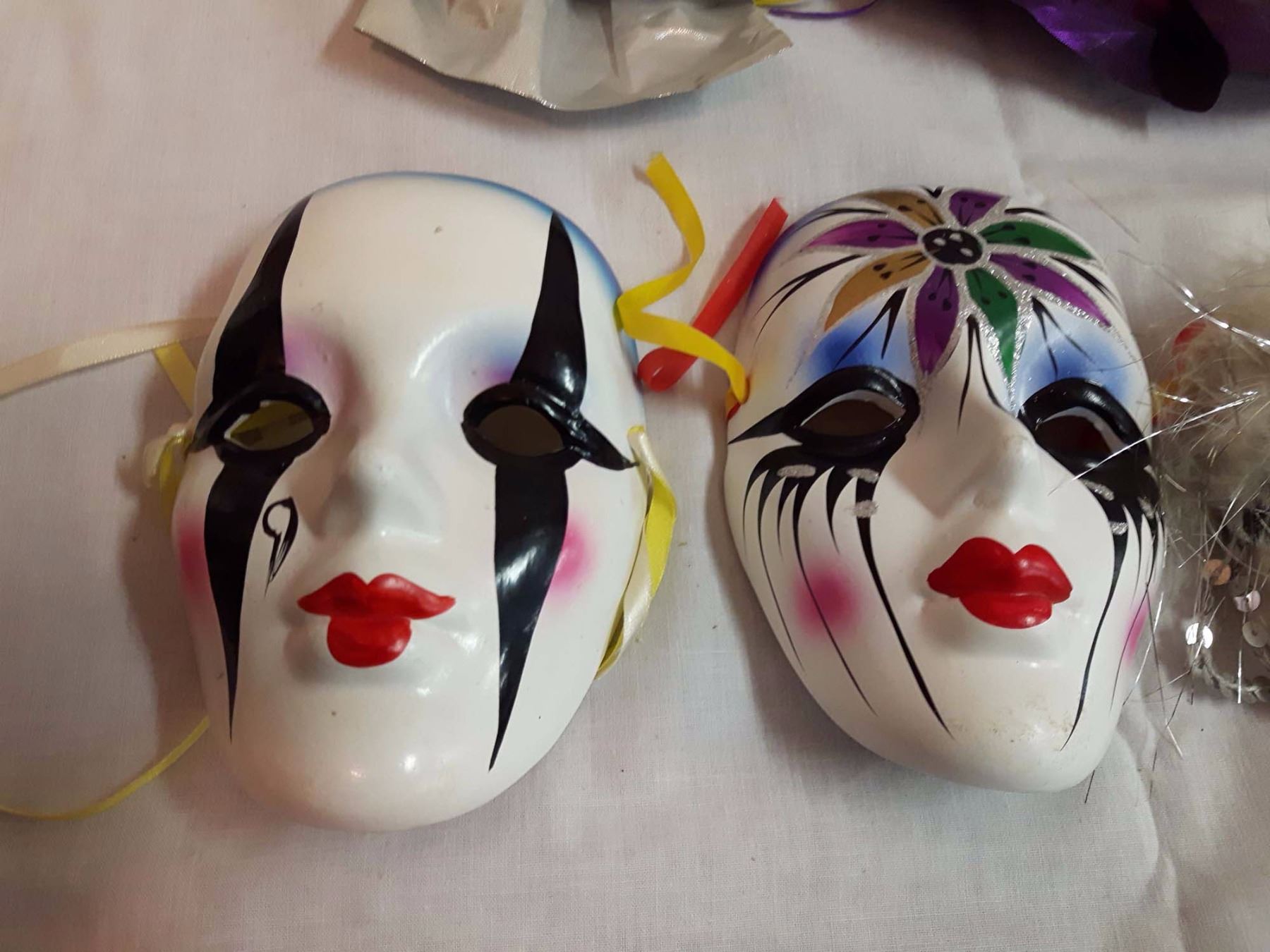 Lot of Decorative Ceramic Masks (6)