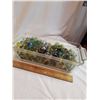 Image 1 : Marbles w/A Pyrex Dish