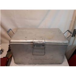 Vintage Aluminum JC Higgins Cooler (23"x13"x13")