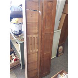 Vintage Wooden Map Box (Holds 4 Maps)(5ft Long)