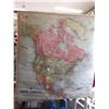 Image 1 : Old North American Canvas Map