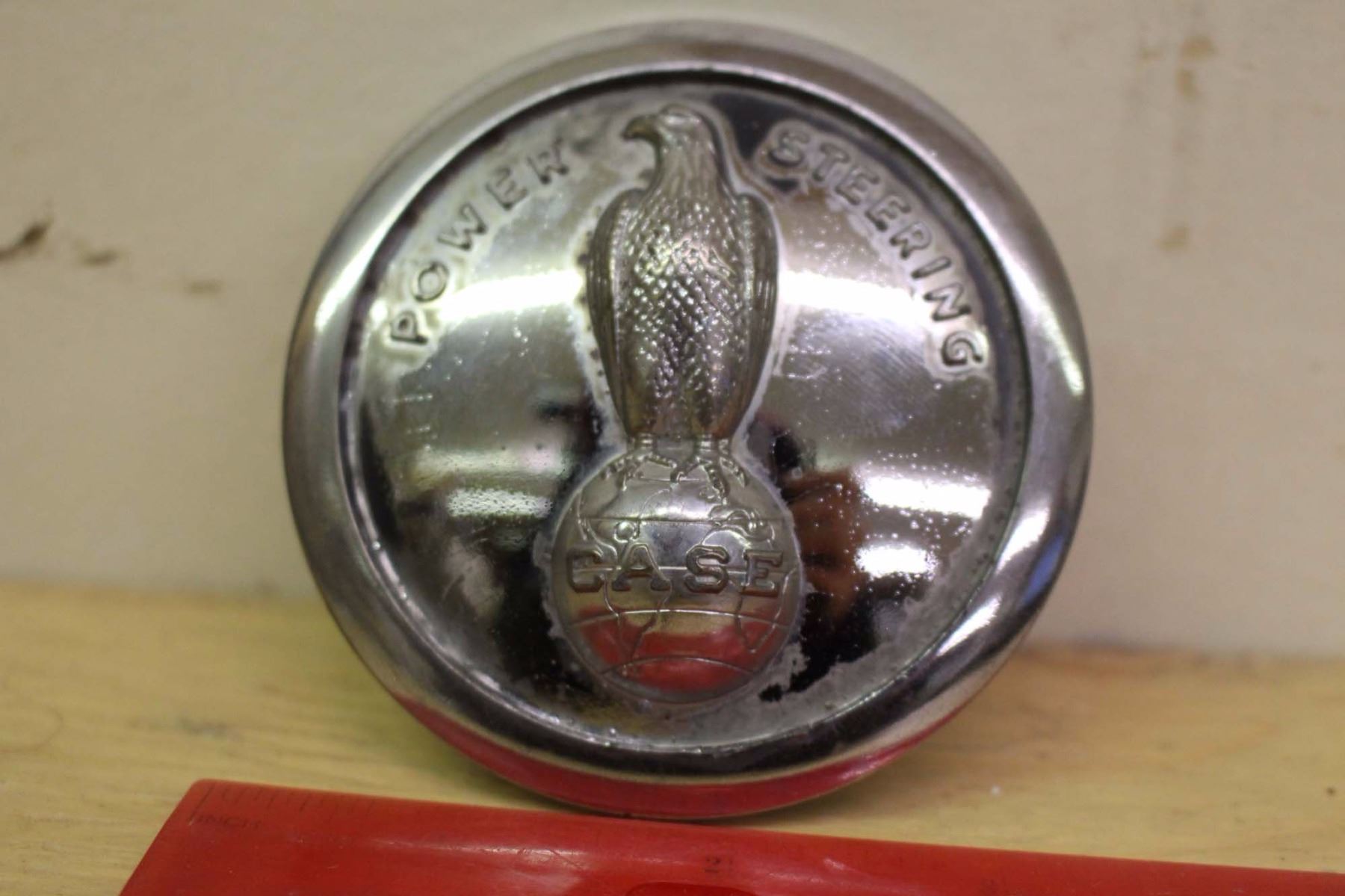 Case Eagle Power Steering Emblem