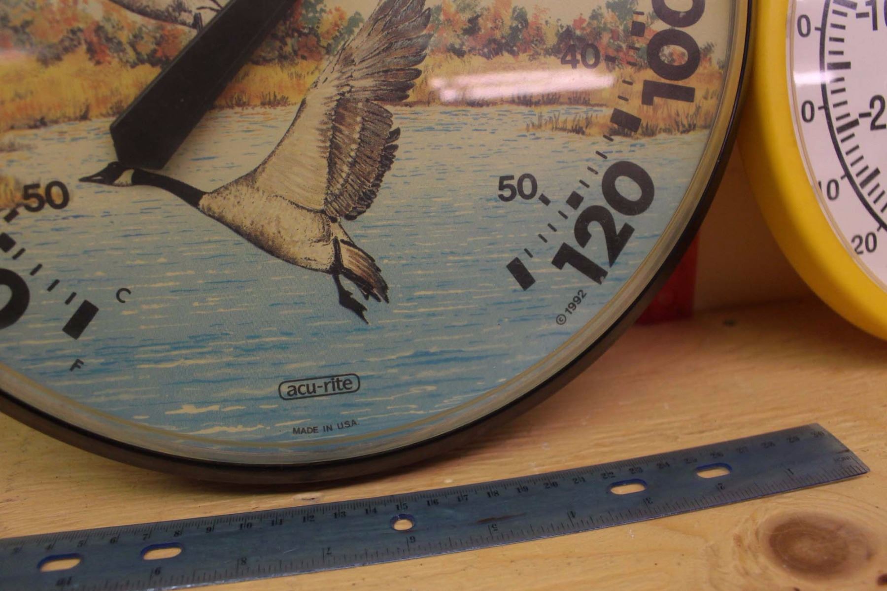 John Deere& AcuRite Plastic Thermometers