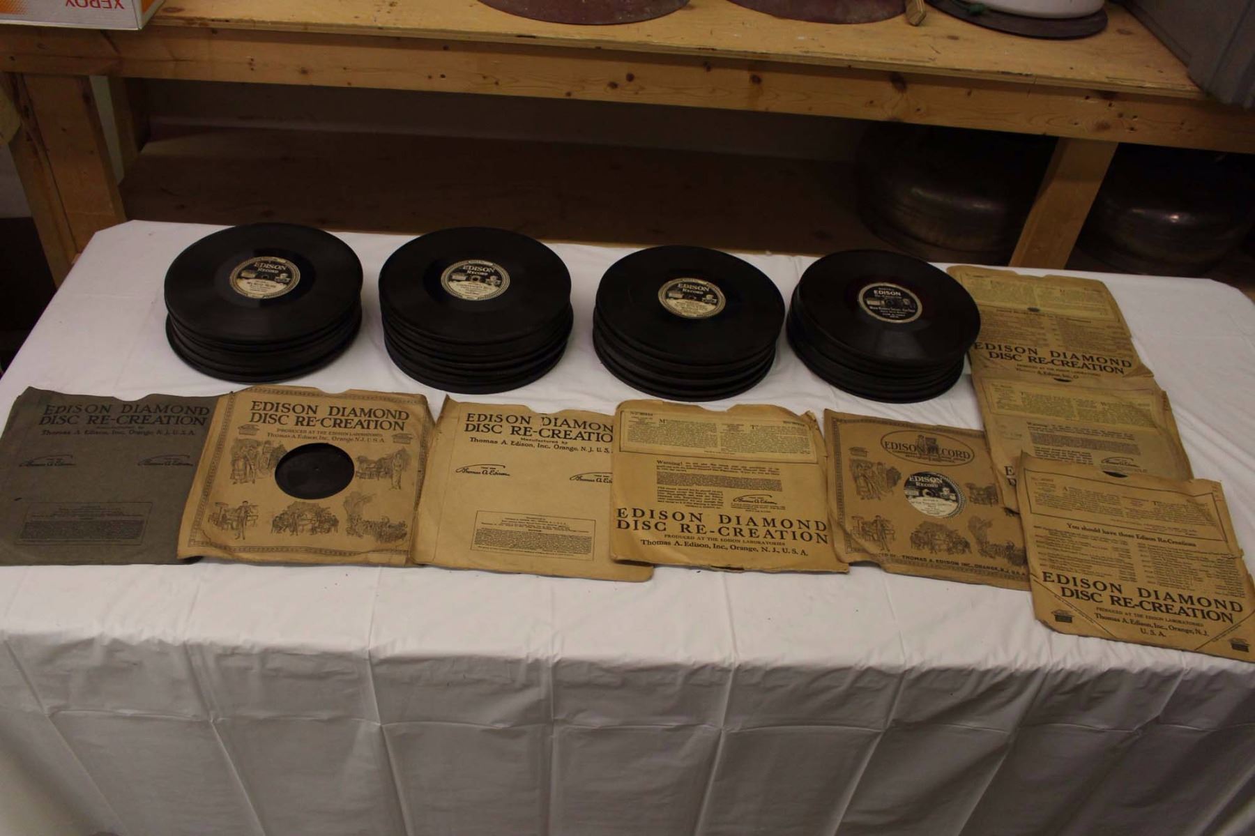 Huge Lot of Edison Records