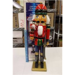 Deluxe Hand Painted Wood Nutcracker (20  Tall)