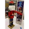 Image 2 : Deluxe Hand Painted Wood Nutcracker (20" Tall)