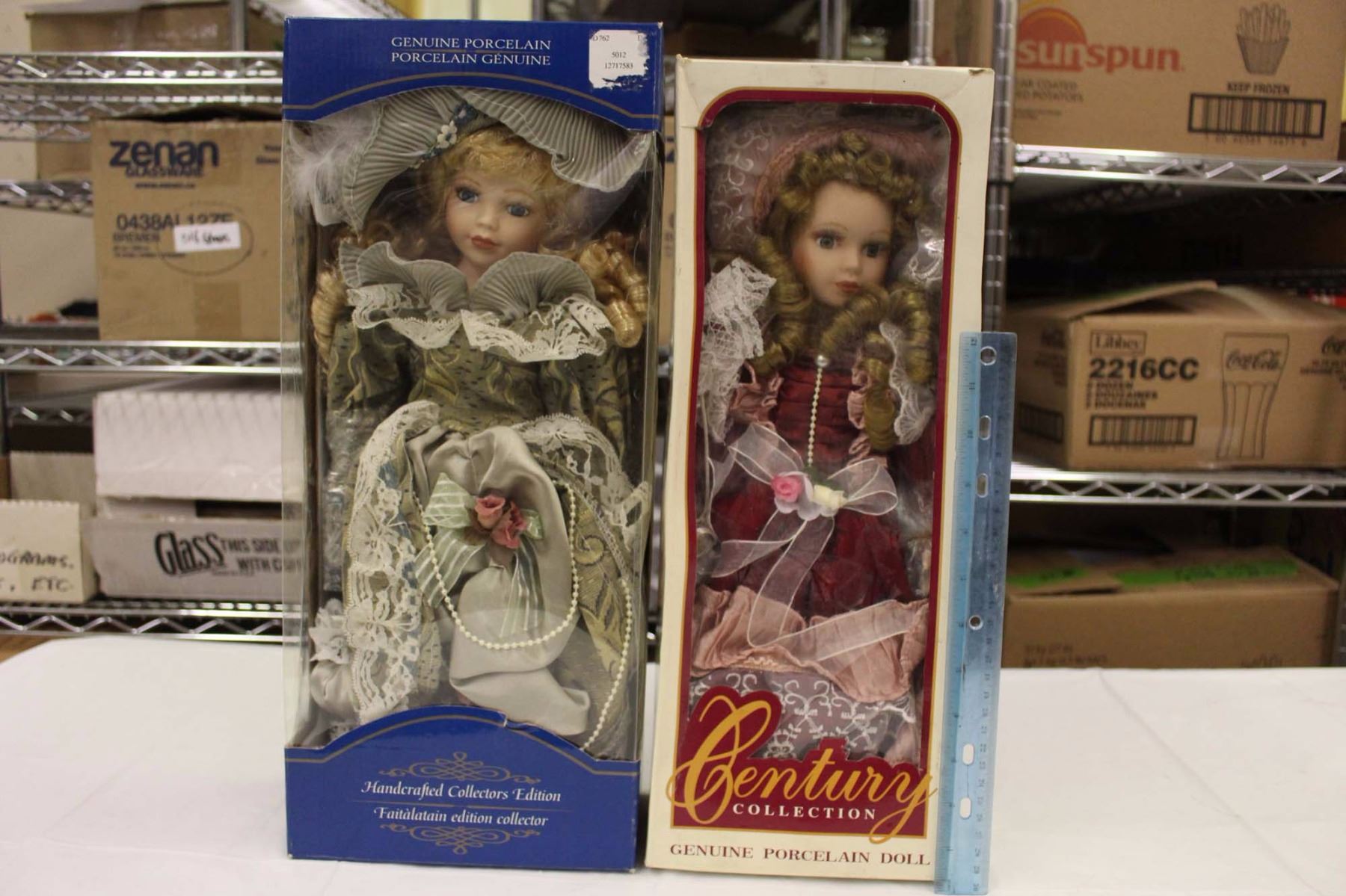 handcrafted collector's edition porcelain dolls