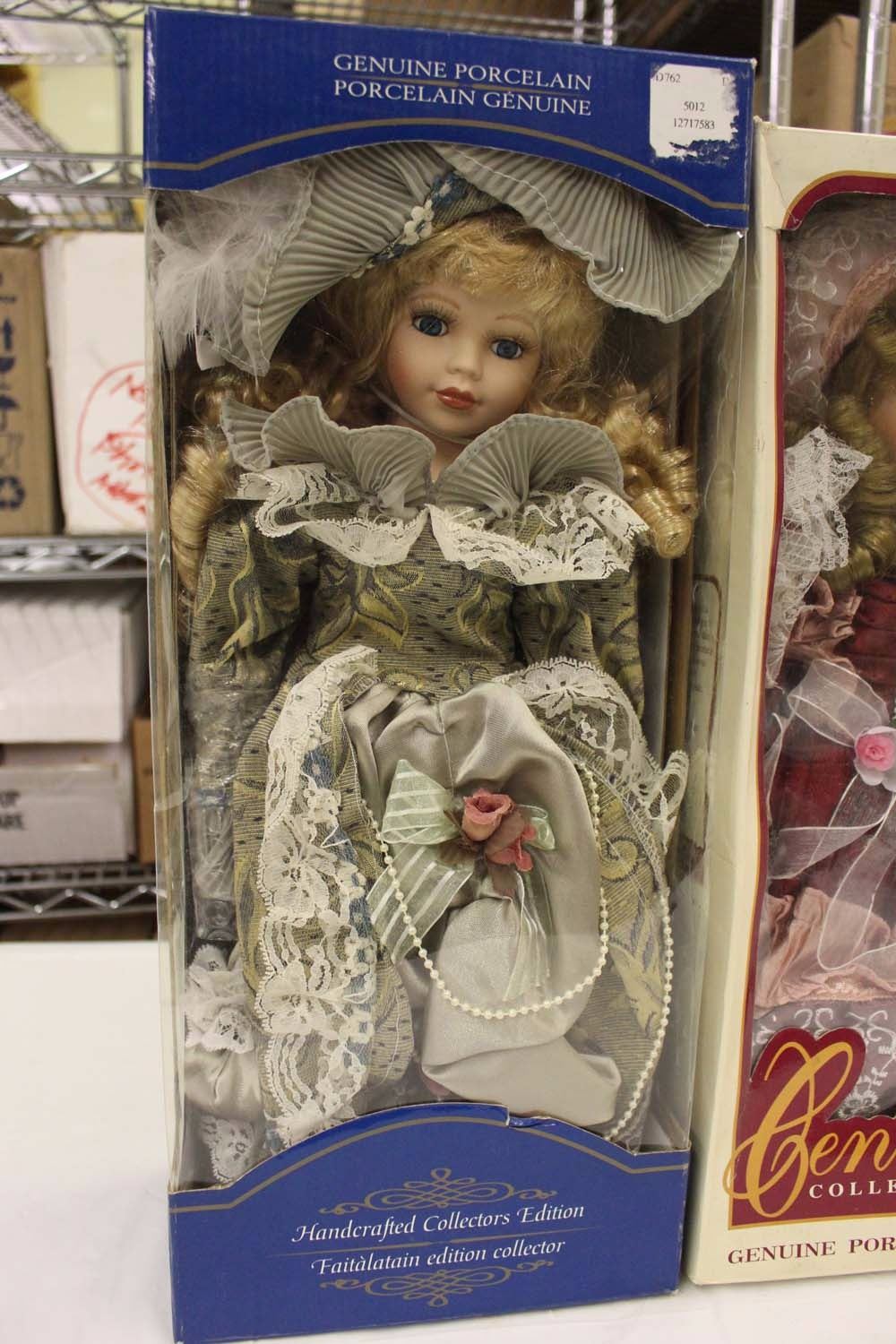 handcrafted porcelain doll