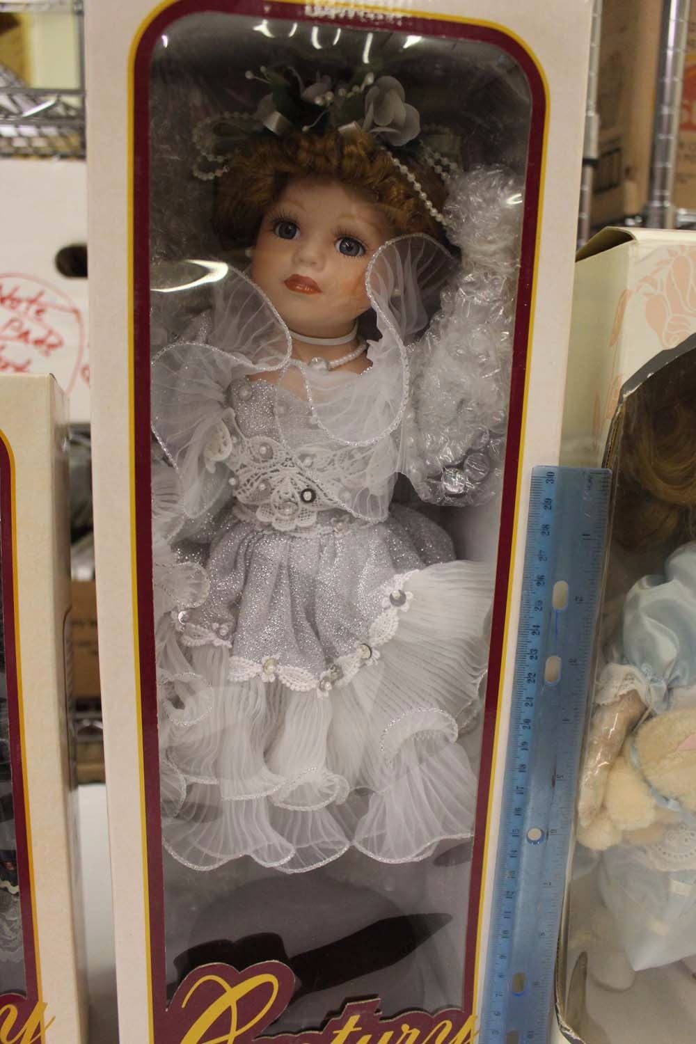 Genuine Porcelain Dolls (3)(2 Century Collections)