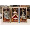 Image 1 : Hand Crafted Century Collection Genuine Porcelain Dolls(3)