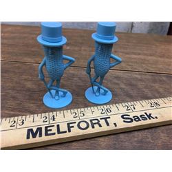Mr. Peanut Planters Advertising Salt and Pepper Shakers
