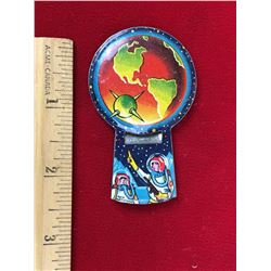 Vintage Tin Toy Whistle Planet Astronaut